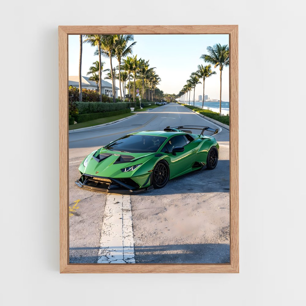 Poster Huracan sto – affiche Lamborghini (vue 4)